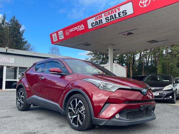 Toyota C-HR Hatchback, Petrol Hybrid, 2018, Red