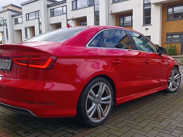 Audi A3 Saloon, Diesel, 2014, Red