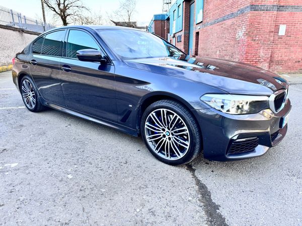 BMW 5-Series Saloon, Petrol Plug-in Hybrid, 2019, Grey