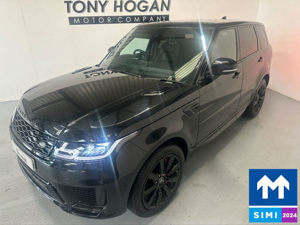 Land Rover Range Rover Sport Estate, Petrol Plug-in Hybrid, 2021, Black