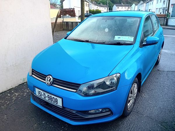 Volkswagen Polo Hatchback, Petrol, 2015, Blue
