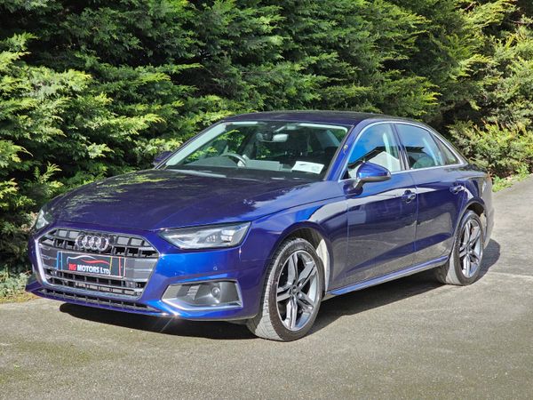 Audi A4 Saloon, Diesel, 2021, Blue