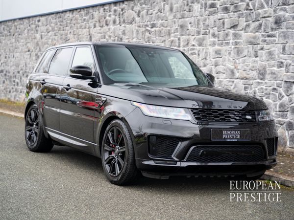 Land Rover Range Rover Sport SUV, Petrol Plug-in Hybrid, 2021, Black