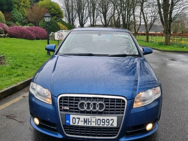 Audi A4 Saloon, Diesel, 2007, Blue