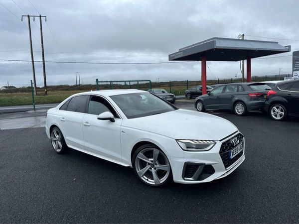 Audi A4 Saloon, Diesel, 2020, White