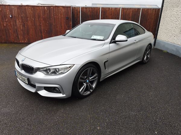 BMW 4-Series Coupe, Diesel, 2016, Silver