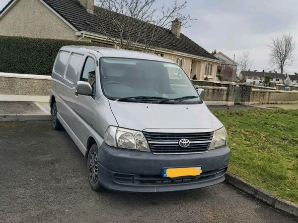 Toyota vans for 2024 sale done deal