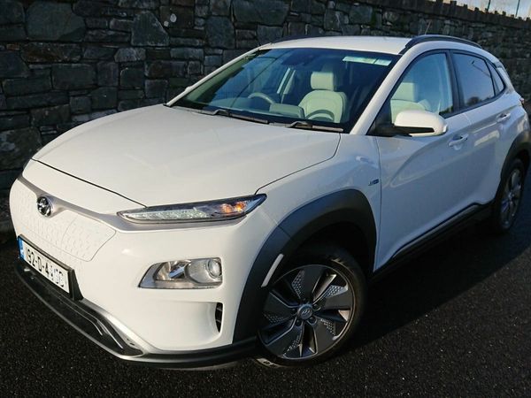 Hyundai KONA MPV, Electric, 2019, White
