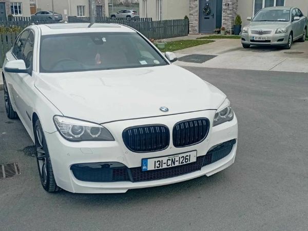 BMW 7-Series Saloon, Diesel, 2013, White