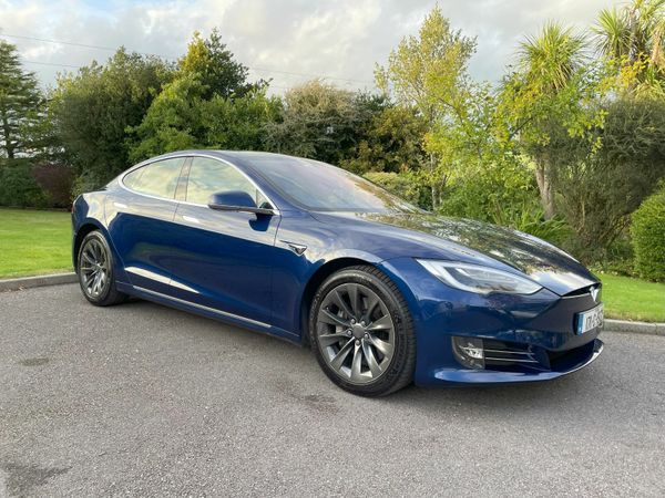 Tesla MODEL S Hatchback, Electric, 2017, Blue
