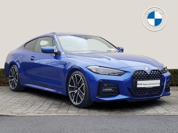 BMW 4-Series Coupe, Diesel, 2021, Blue