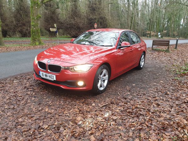 BMW 3-Series Saloon, Diesel, 2016, Red