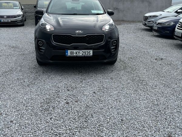 Kia Sportage SUV, Diesel, 2018, Black