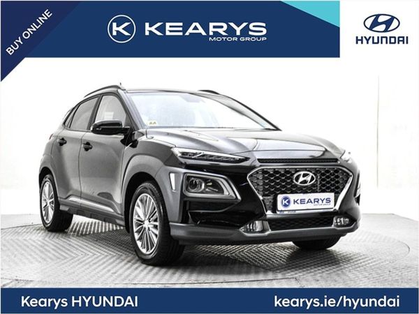 Hyundai KONA Crossover, Petrol, 2021, Black