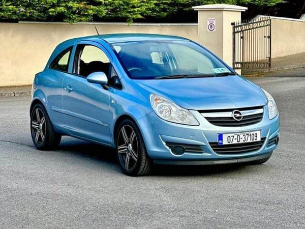 Opel Corsa Hatchback, Petrol, 2007, Blue