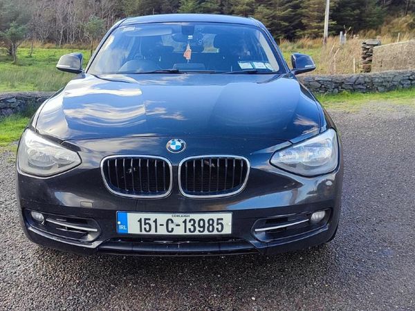 BMW 1-Series Hatchback, Diesel, 2015, Black