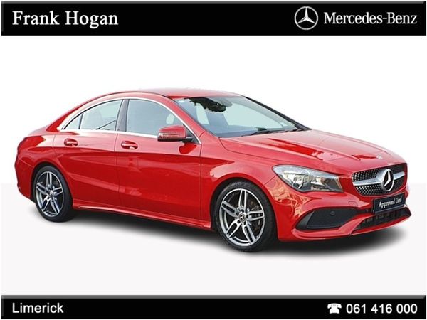 Mercedes-Benz CLA-Class Coupe, Petrol, 2019, Red