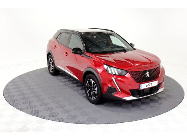 Peugeot 2008 SUV, Electric, 2024, Red