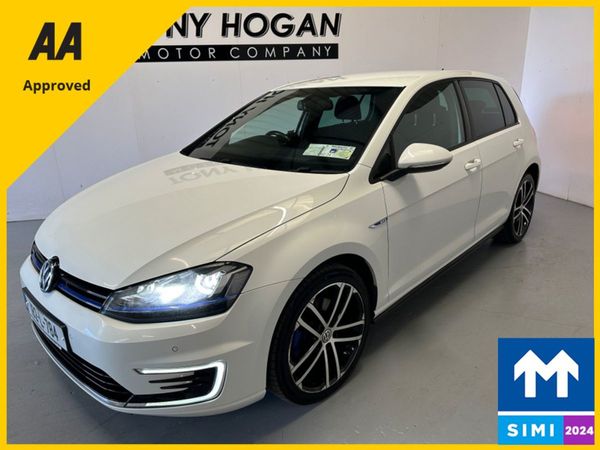 Volkswagen Golf Hatchback, Petrol Plug-in Hybrid, 2018, White