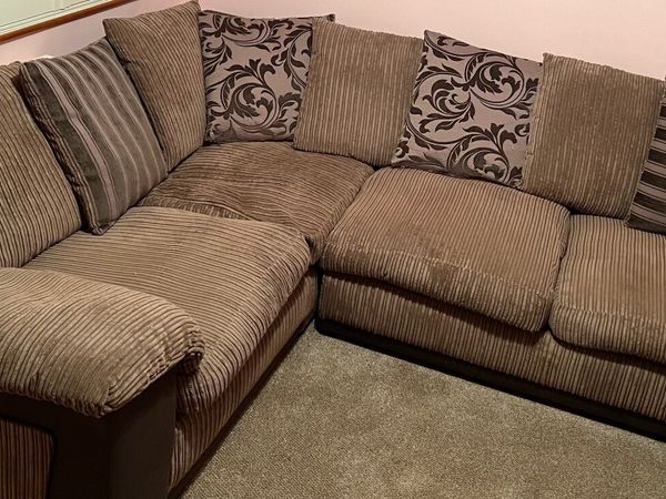 Leather couch deals l