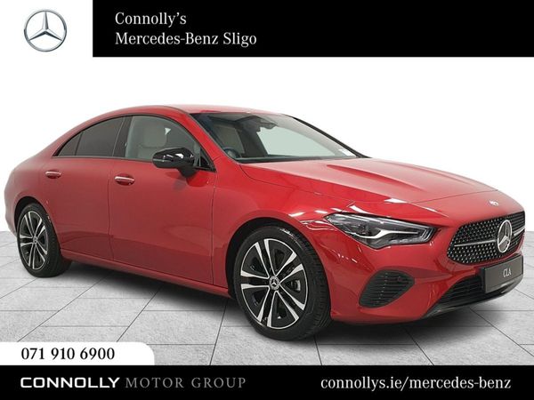 Mercedes-Benz CLA-Class Coupe, Diesel, 2024, Red