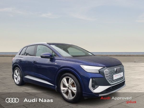 Audi Q4 e-tron Estate, Electric, 2022, Blue