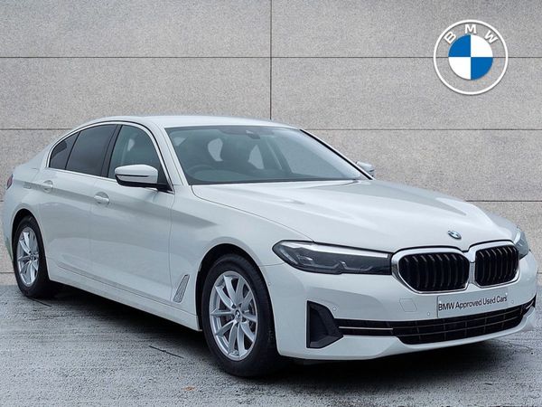 BMW 5-Series Saloon, Diesel, 2023, White