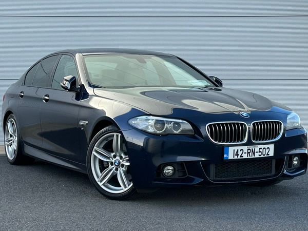 BMW 5-Series Saloon, Diesel, 2014, Blue
