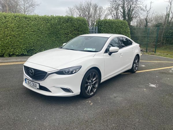 Mazda 6 Saloon, Diesel, 2019, White