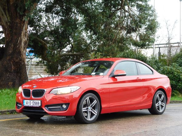 BMW 2-Series Coupe, Diesel, 2014, Red