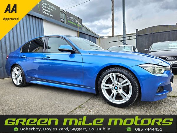 BMW 3-Series Saloon, Petrol Plug-in Hybrid, 2016, Blue