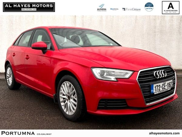 Audi A3 Hatchback, Diesel, 2017, Red