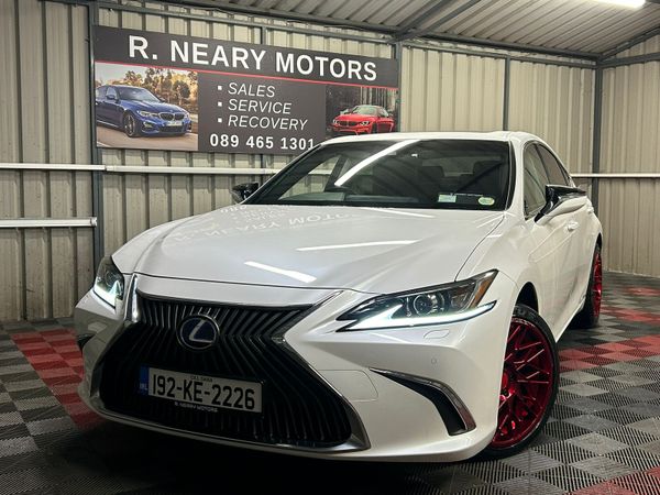 Lexus ES Saloon, Petrol Hybrid, 2019, White