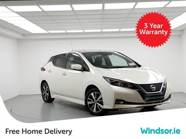 Nissan Leaf Hatchback, Electric, 2021, White