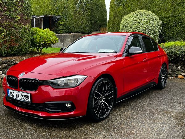 BMW 3-Series Saloon, Diesel, 2015, Red