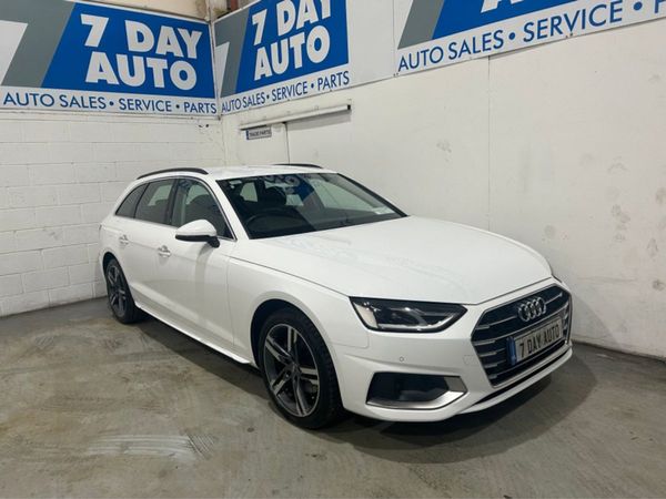 Audi A4 Estate, Diesel, 2020, White