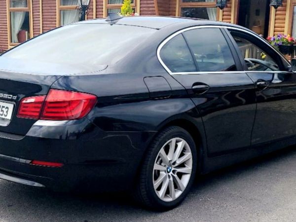 BMW 5-Series Saloon, Diesel, 2013, Black