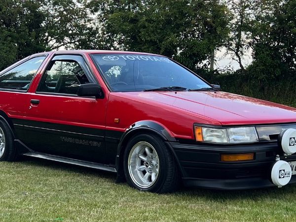 Toyota Corolla Coupe, Petrol, 1986, Red