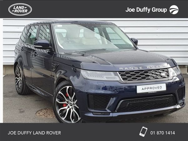 Land Rover Range Rover Sport SUV, Petrol Plug-in Hybrid, 2020, Blue