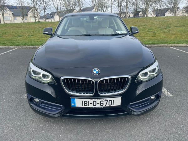 BMW 2-Series Coupe, Petrol, 2018, Black