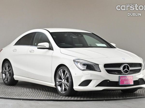 Mercedes-Benz CLA-Class Coupe, Petrol, 2015, White