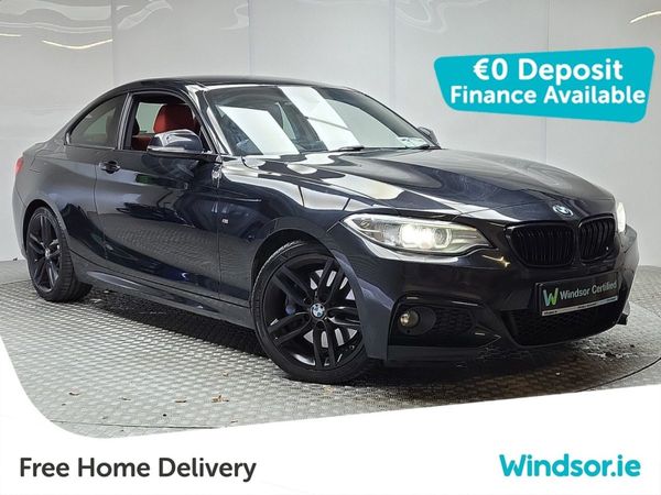 BMW 2-Series Coupe, Petrol, 2016, Black