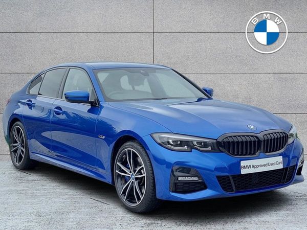 BMW 3-Series Saloon, Petrol Plug-in Hybrid, 2022, Blue