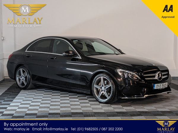 Mercedes-Benz C-Class Saloon, Diesel, 2017, Black