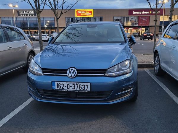 Volkswagen Golf Hatchback, Petrol, 2016, Blue
