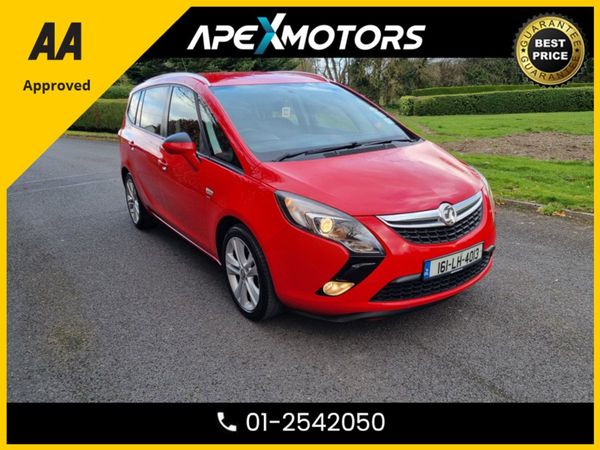 Opel Zafira Tourer MPV, Diesel, 2016, Red