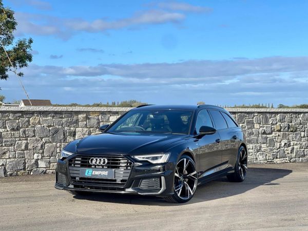 Audi A6 Estate, Diesel Hybrid, 2019, Black