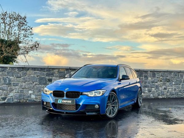 BMW 3-Series Estate, Diesel, 2019, Blue
