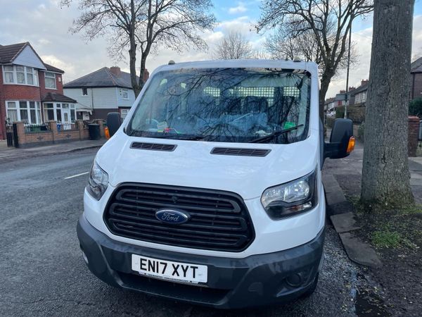 Ford Transit Chassis Cab, Diesel, 2017, White