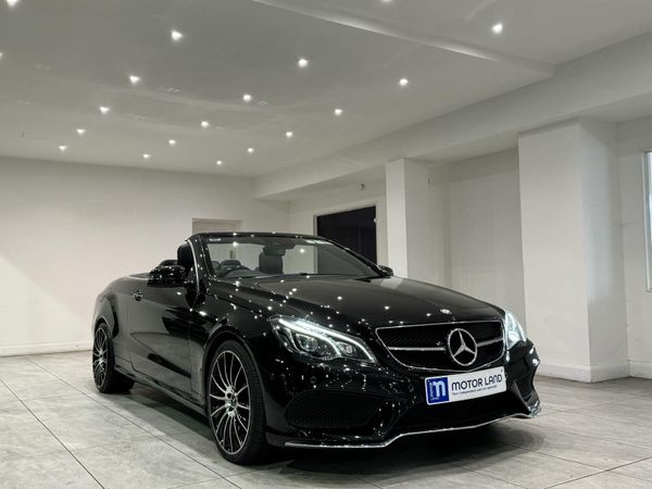 Mercedes-Benz E-Class Convertible, Diesel, 2016, Black